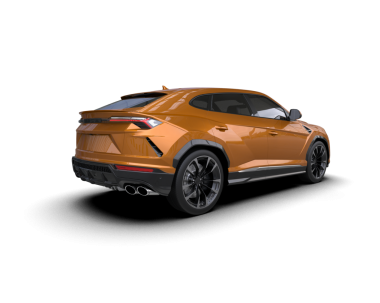 Modern spor araba - yan görünüm