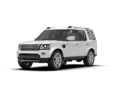 İzole edilmiş bir SUv 'un beyaz arkaplanda 3 boyutlu görüntülenmesi