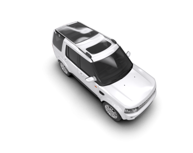 Modern şehir arabası arka planda izole edilmiş. 3D görüntüleme - illüstrasyon