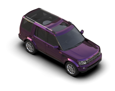 beyaz arka planda izole edilmiş modern küçük araba 3 boyutlu görüntüleme