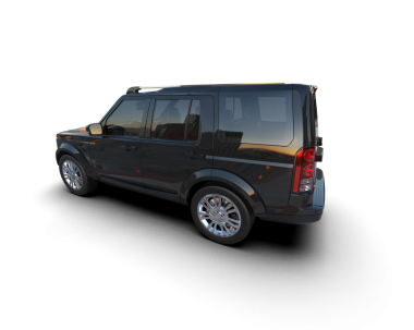 beyaz arkaplanda modern araba