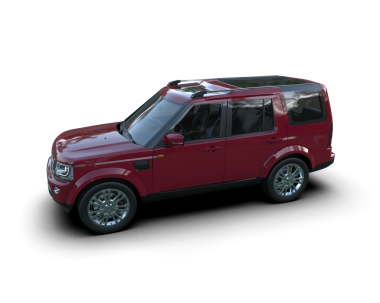 Kırmızı lüks araba arka planda izole edildi - 3 boyutlu görüntüleme