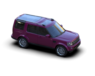 Siyah arka planda izole edilmiş modern küçük pembe araba.