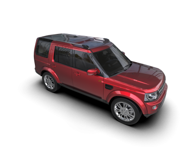 modern otomobil arka planda izole edildi