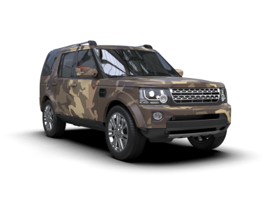 Siyah arkaplan üzerinde modern SUv