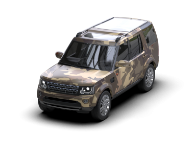 Modern askeri minibüs beyaz arka planda izole edilmiş