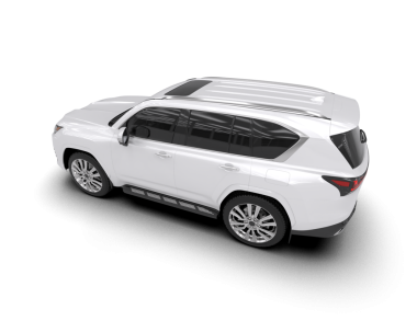 kırpma yolu olan bir arkaplanda izole edilmiş araba.