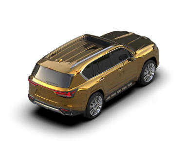 Siyah arka planda modern lüks bir araba. 3d oluşturma