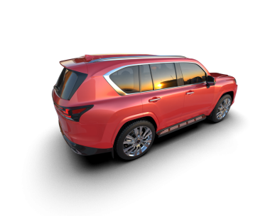 Bir markanın 3 boyutlu görüntülemesi - daha az genel SUV