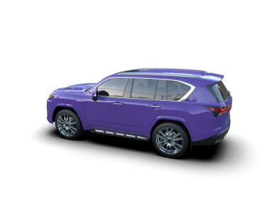 Modern arazi aracı arka planda izole edildi. 3D görüntüleme - illüstrasyon