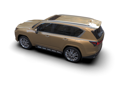 Beyaz arka planda modern bir cip. 3d oluşturma