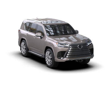 Modern SUV beyaz arka planda izole edildi. 3d illüstrasyon