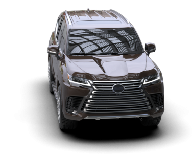 Araba arka planda izole. 3D görüntüleme - illüstrasyon