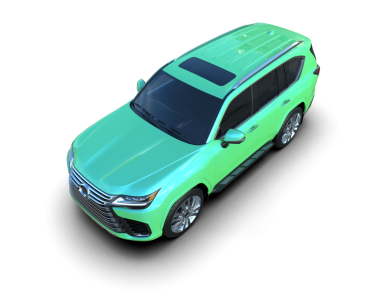 Beyaz arka planda bir araba. 3 Boyutlu Hazırlama