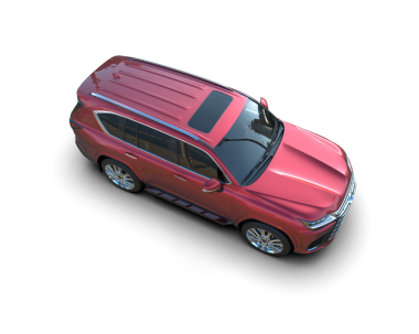 3 boyutlu bir araba.