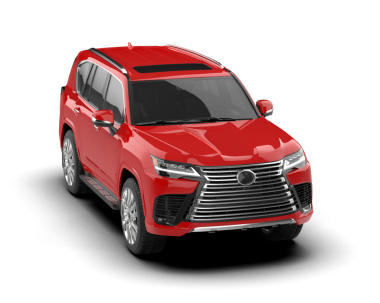 Modern şehir arabası. 3d illüstrasyon