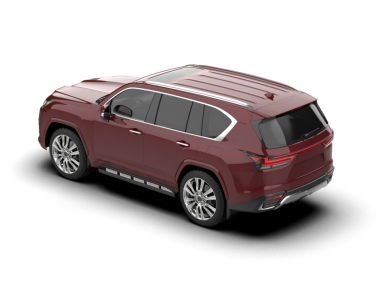 SUv beyaz arkaplanda izole edildi