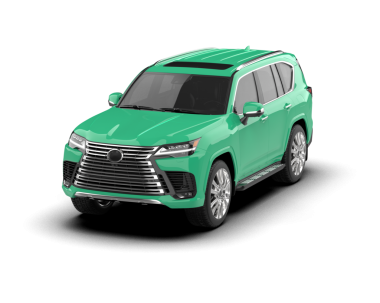 Yeşil birinci sınıf cip. 3d oluşturma