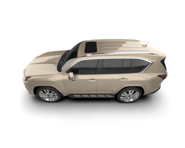 modern SUV arabası beyaz üzerine izole edilmiş