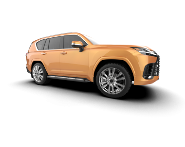 modern lüks araba beyaz arka planda izole edilmiş