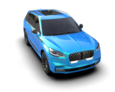 Lüks premium araba arka planda izole