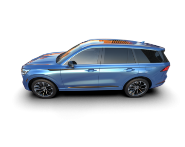 Araba sedanı. araba beyaz arkaplanda izole edildi