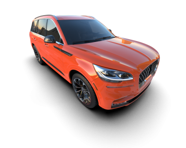 araba beyaz arkaplanda izole edildi