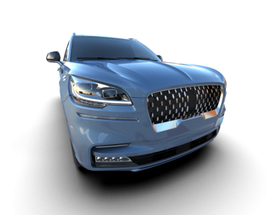 Siyah arka planda lüks bir araba..