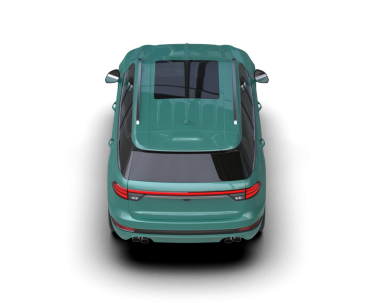 modern lüks araba beyaz arka planda izole edilmiş 3 boyutlu görüntüleme