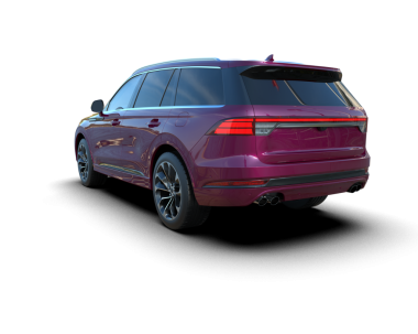 Lüks lüks araba beyaz arka planda izole edilmiş. 3d illüstrasyon