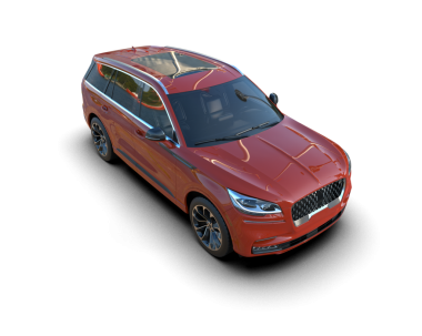 modern kırmızı spor araba - 3D render