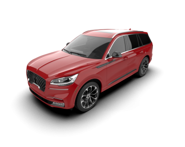 kırmızı lükse sahip gerçekçi bir araba.