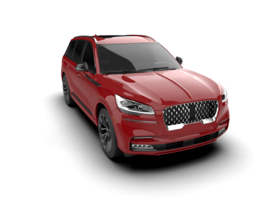 Beyaz arka planda modern lüks bir araba. 3d illüstrasyon