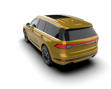 Siyah arka planda modern araba.