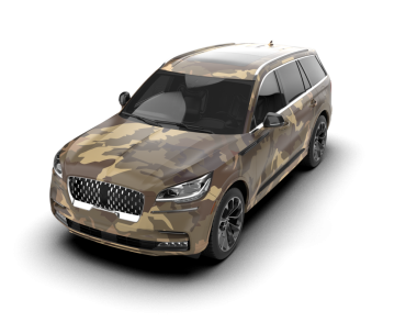modern suv. Beyaz arkaplanda 3D görüntüleme