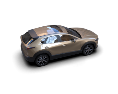 beyaz arkaplanda izole edilmiş araba 3 boyutlu görüntüleme