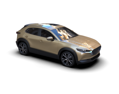 Modern lüks sedan gri bir arka planda izole edilmiş. 3d illüstrasyon