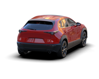 Arka planda modern araba var. 3d oluşturma