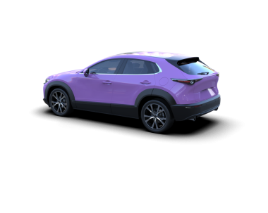 Stüdyo ortamında daha az genel bir konsept arabanın 3 boyutlu çizimi