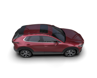 modern SUv arka planda izole edildi.