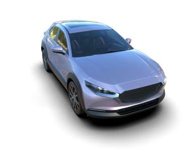 Daha az genel bir konsept arabanın 3 boyutlu çizimi