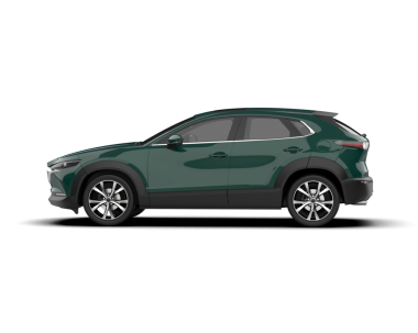 Arka planda izole edilmiş gerçekçi bir SUV aracı. 3D görüntüleme - illüstrasyon