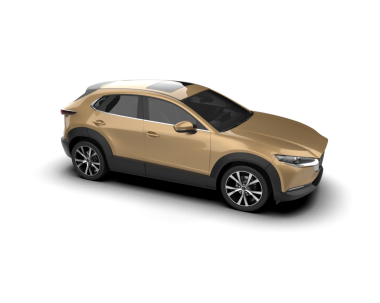 modern araba beyaz arkaplanda izole edildi