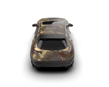 siyah spor araba - arka plan