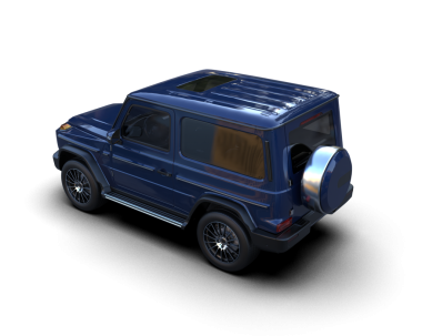 Bir arabanın 3 cg görüntüsü