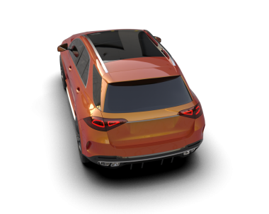 Bir markanın 3 boyutlu görüntülemesi - daha az genel SUV