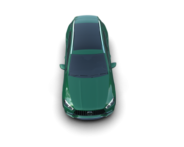 Araç 3-D çizimi siyah arka planda izole edildi. 3d illüstrasyon