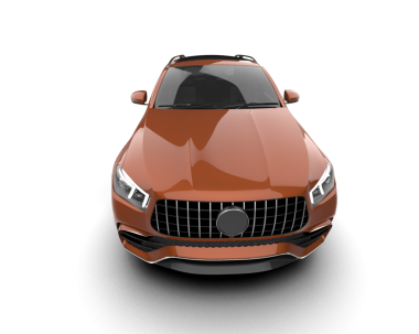 Modern spor araba - izole edilmiş