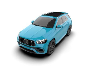 - Araba. 3d illüstrasyon