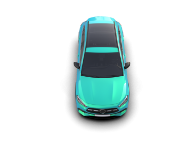 Siyah arka planda modern araba.